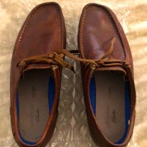 Almost new, worn twice Clark’s Wallabee.